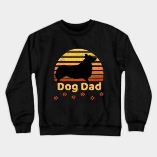 Corgi Dog Dad Crewneck Sweatshirt